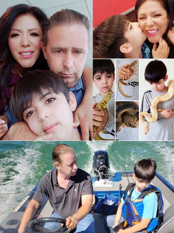 A family enjoying time together